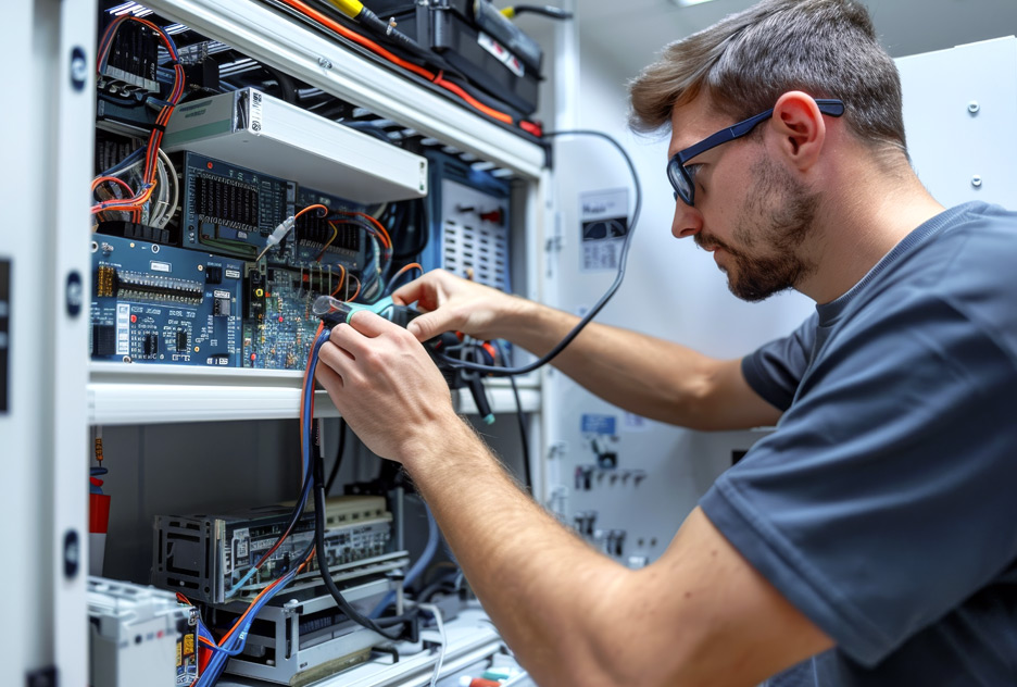 Elektroinstallateur*in